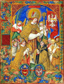 Saint Stanislaus Medieval Illumination
