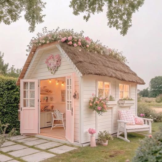 Pink Garden Cottage