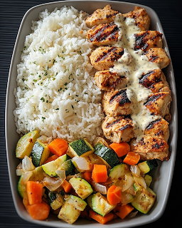 Grilled Chicken Rice Bowl