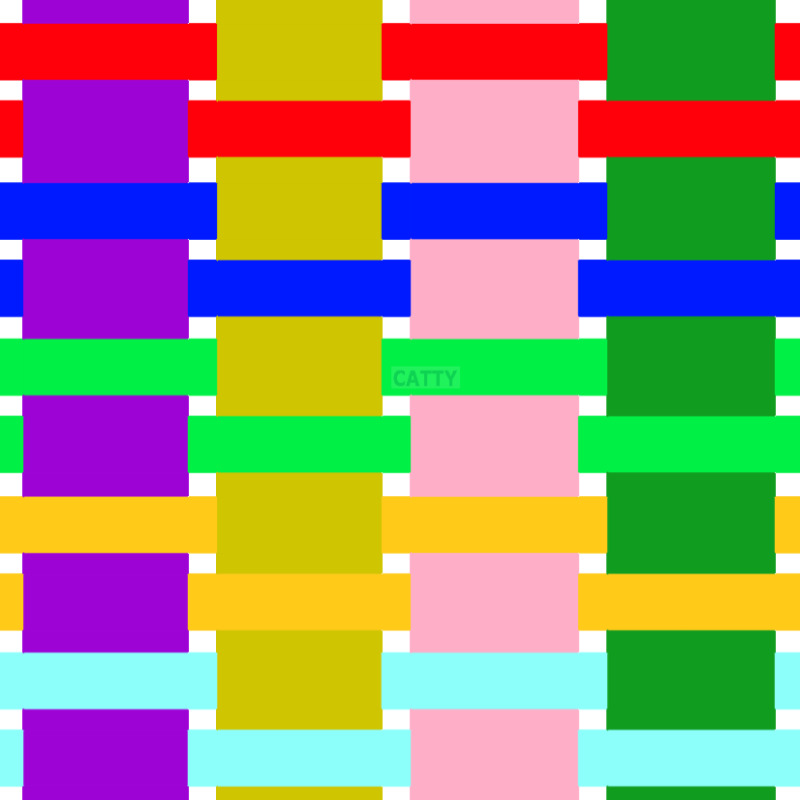 Grid of colorful rectangular blocks in various bright colors forming an abstract geometric pattern