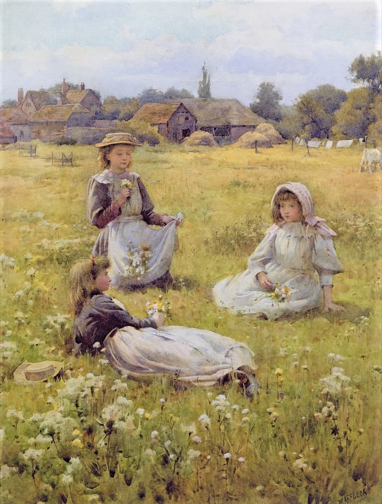 Picking Wild Flowers - William Affleck