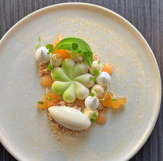 Fine Dining Dessert Plating