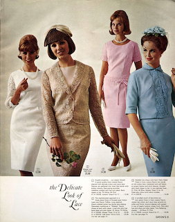 1960s Lace Fashion Catalog