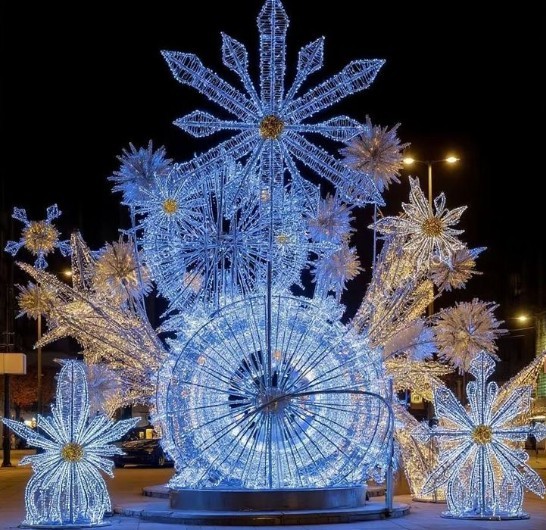 Snowflake Light Display