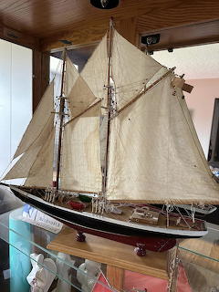 Bluenose Model Sailboat