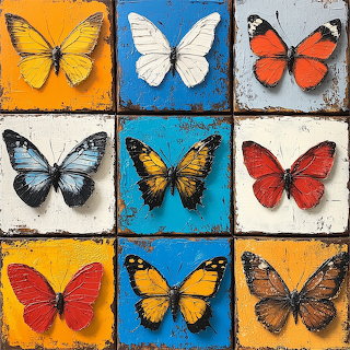 Butterfly Collection Grid