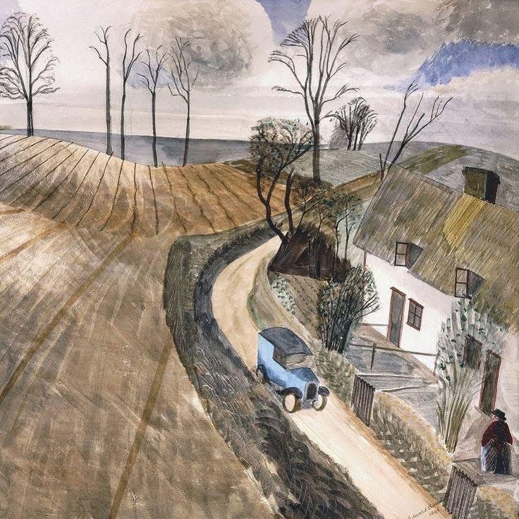 Countryside Cottage Painting