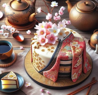 Floral Tea Cake