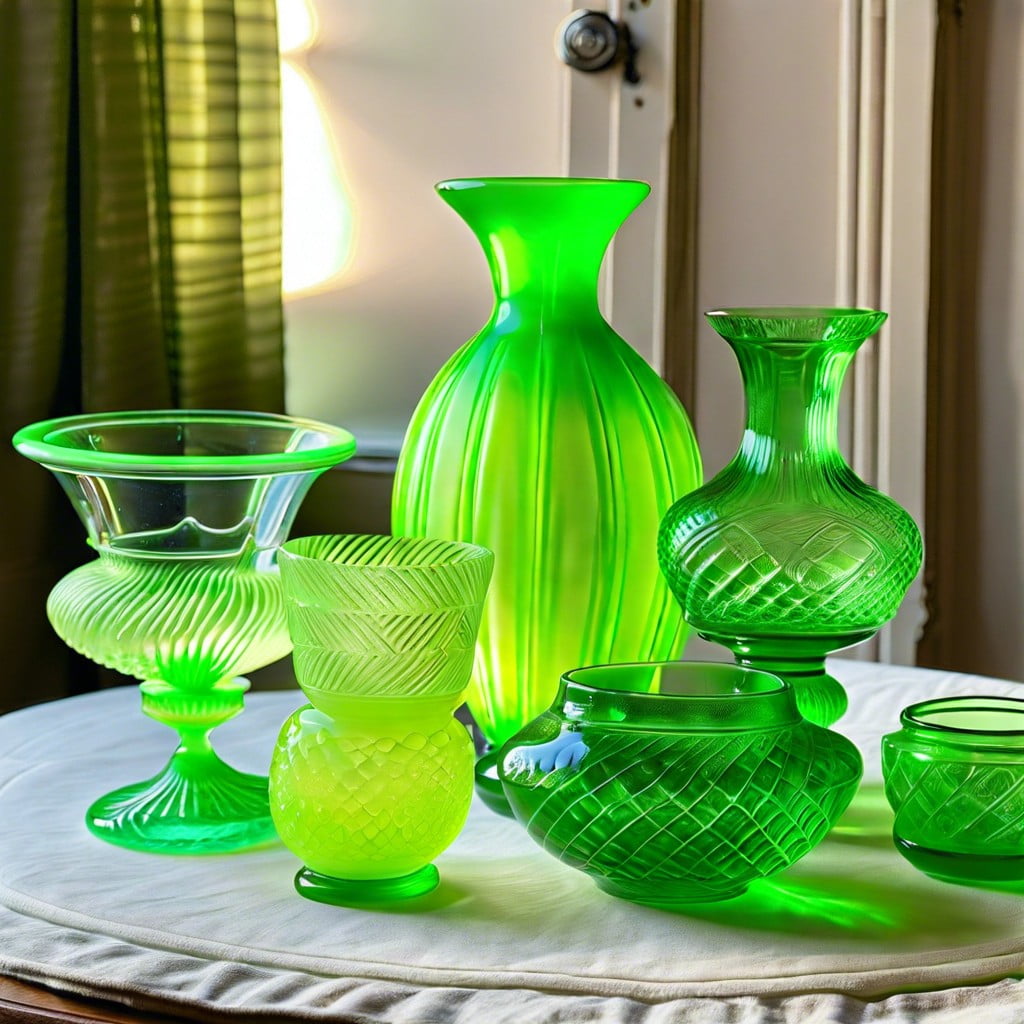Uranium Glass Collection