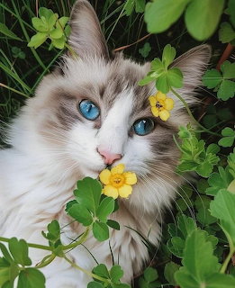 Blue-Eyed Cat