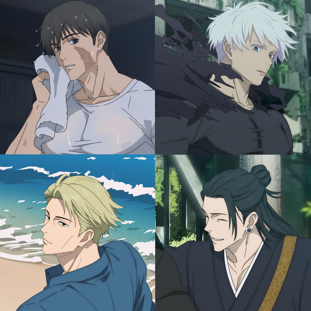 Anime Men Collage