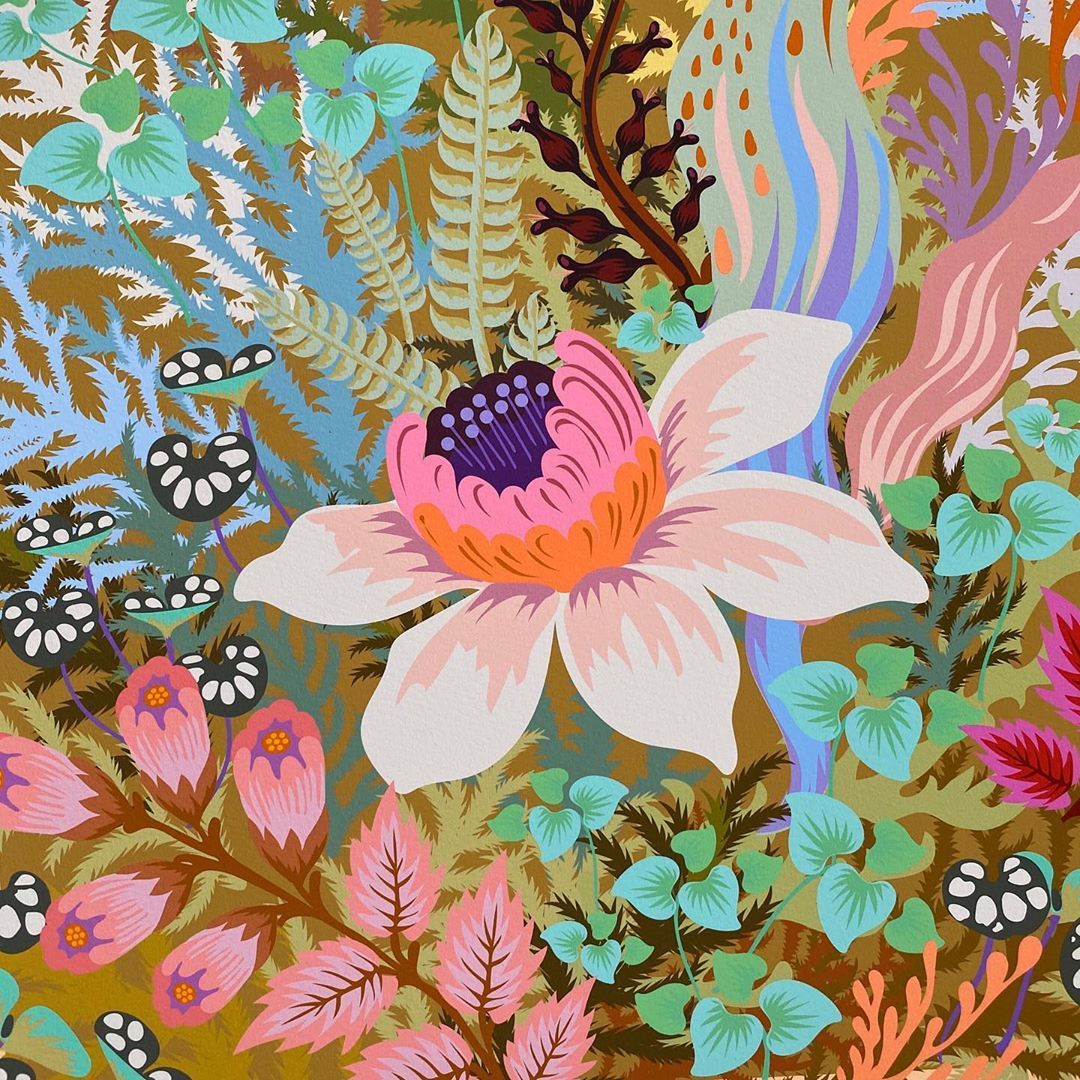 Floral Flowers Illustration