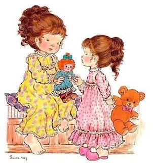 Sarah Kay Girls with Dolls