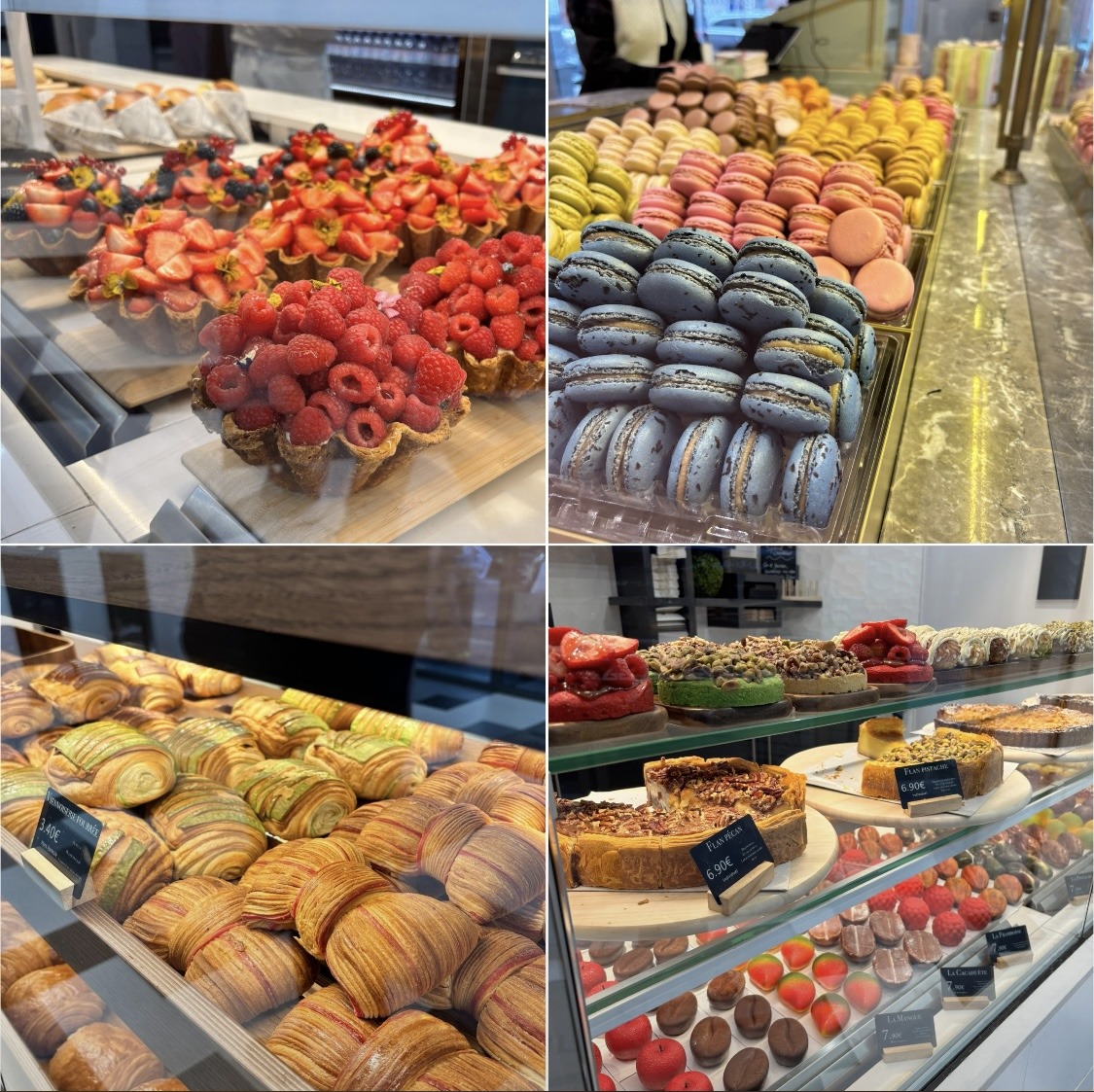 Pastries and Desserts Display