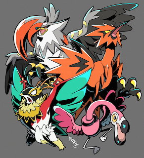 Pokemon Evolution Trio