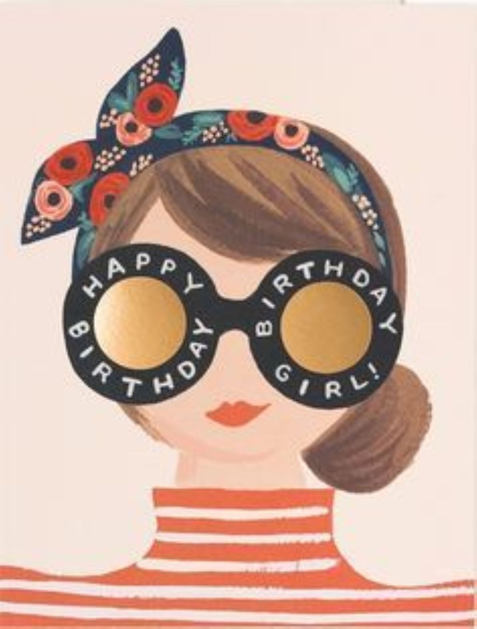 Birthday Girl Illustration