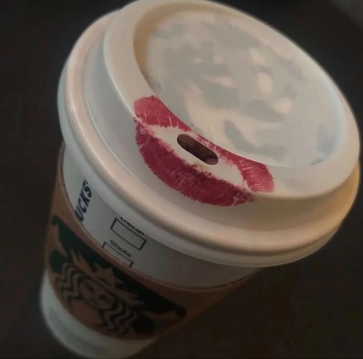 Lipstick Coffee Cup