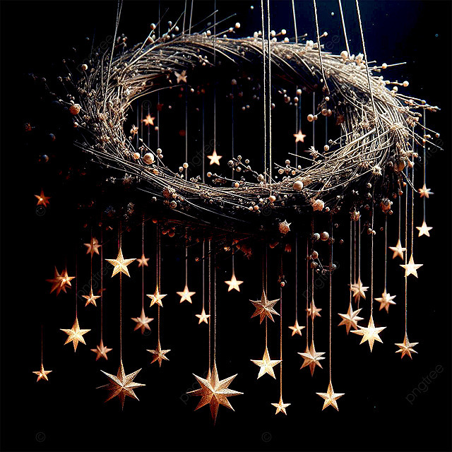 Christmas Star Wreath Ornament