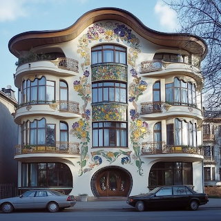 Art Nouveau Building Poland