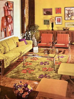 Vintage 1960s Living Room