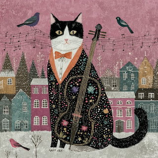 Musical Tuxedo Cat