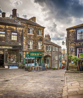 Haworth Yorkshire Village Street