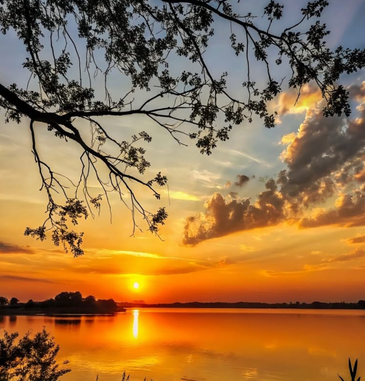 Sunset at the Lake