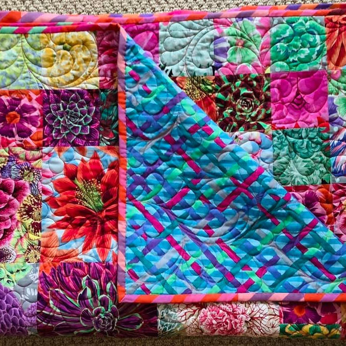 Colorful Patchwork Quilt