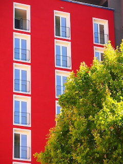 Red Building in Koper