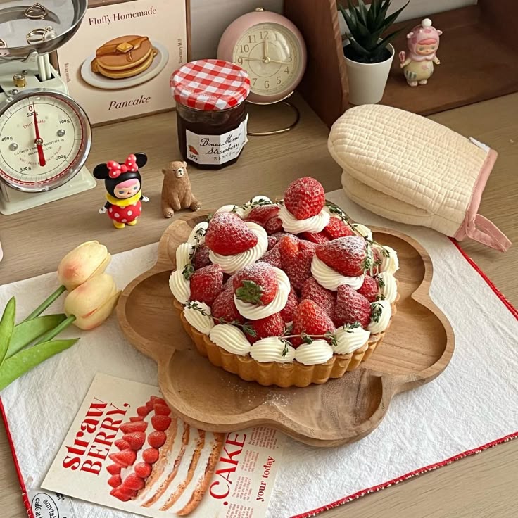 Strawberry Cream Tart