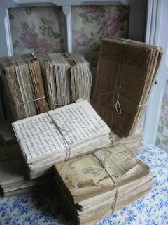 Antique Manuscript Bundles