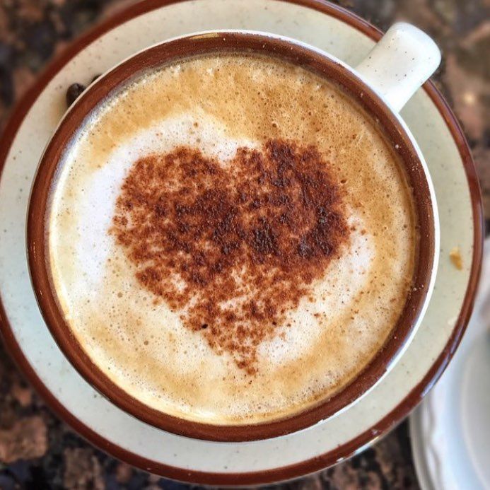 Cappuccino Heart Latte Art