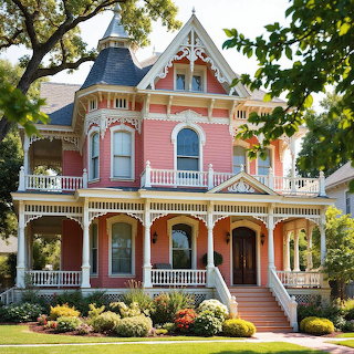 Victorian Pink House