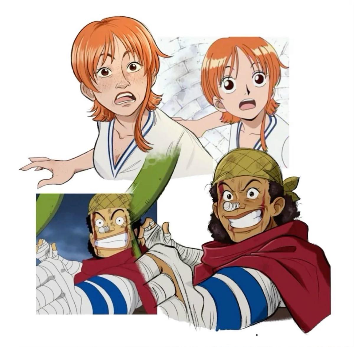 Usopp and Nami