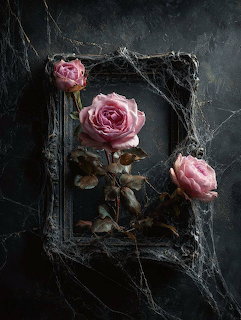 Pink Roses Frame