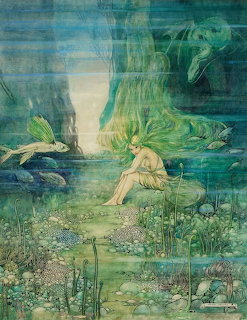 Mermaid Girl Helen Jacobs