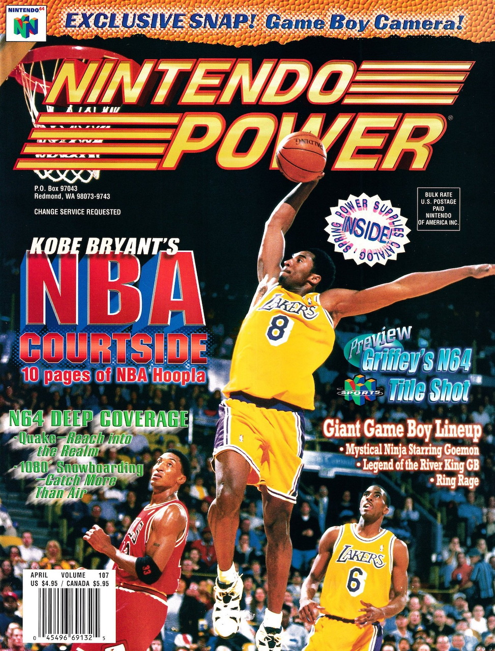 Nintendo Power Issue 107 Cover