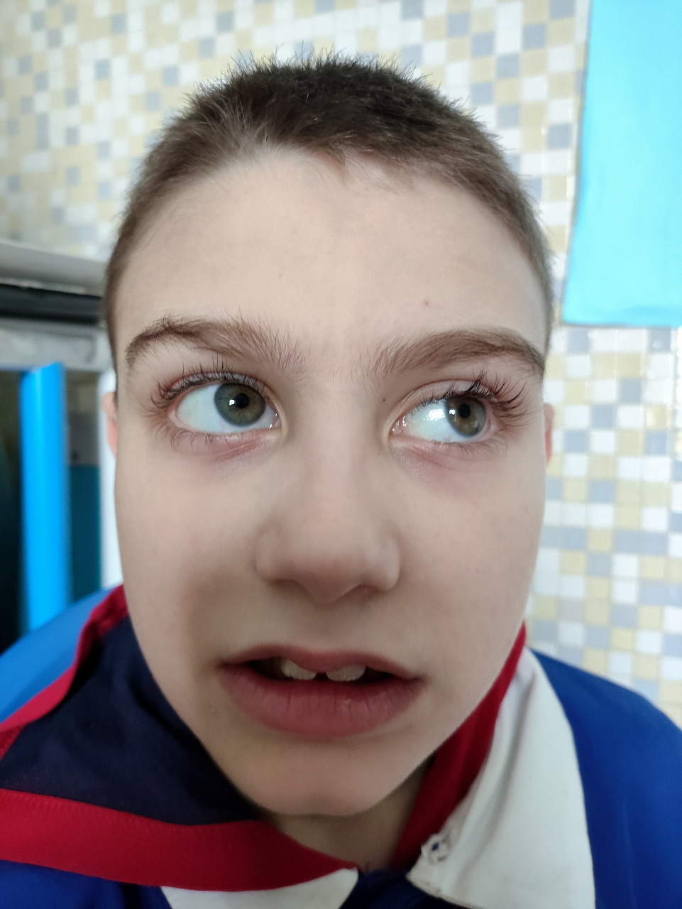 Close-Up Face Portrait
