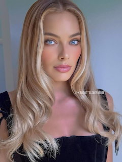 Blonde Woman Portrait