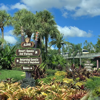 Disney Polynesian Hotel Sign