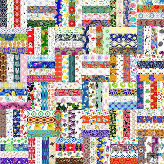Colorful Patchwork Quilt Pattern