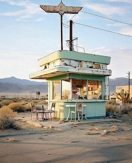 Abandoned Desert Food Stand