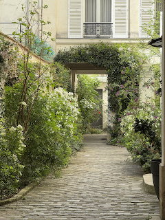 Paris Courtyard Garden Passage