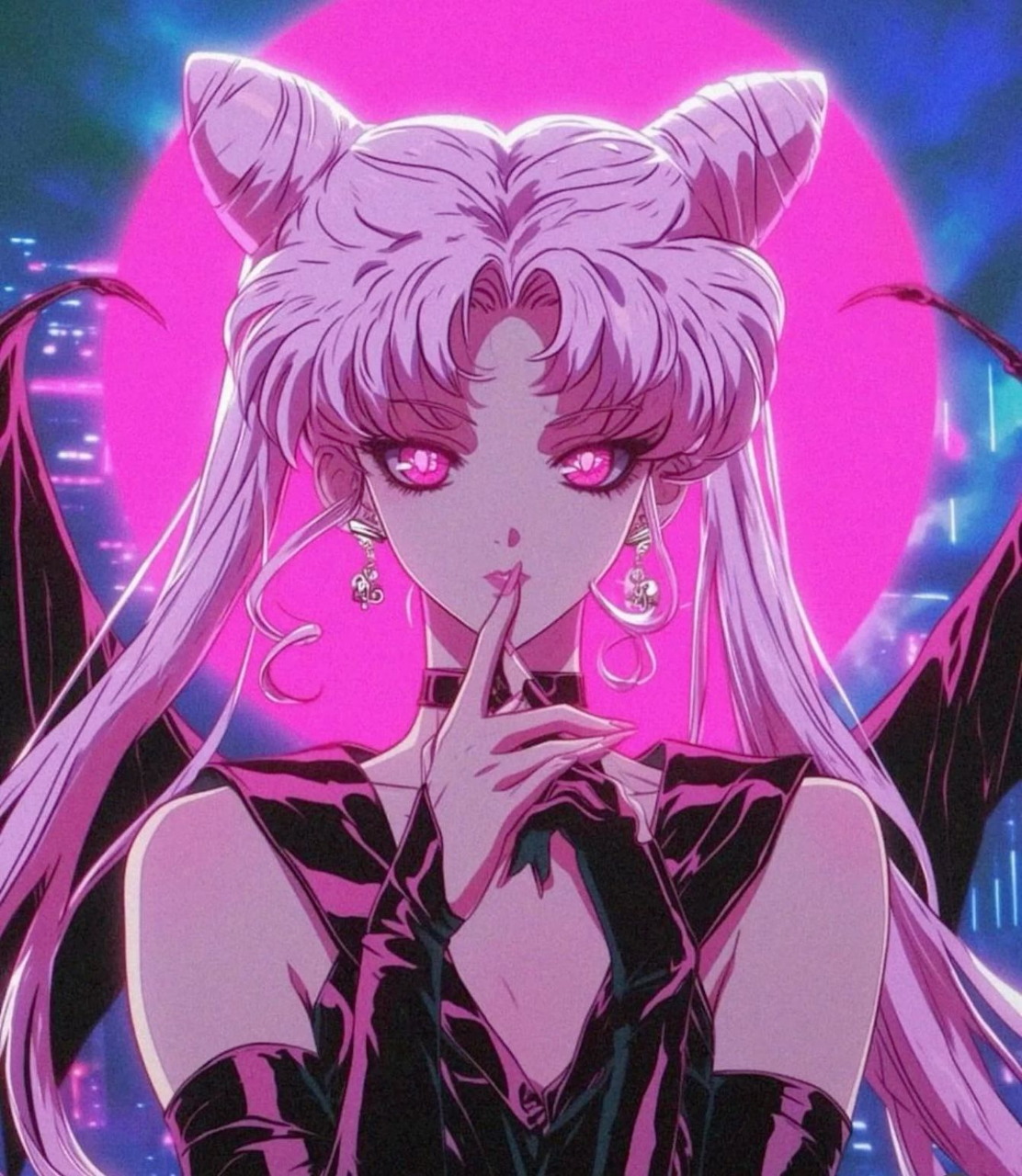Anime Girl Pink Hair