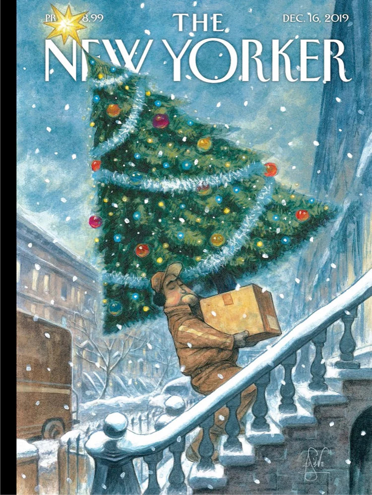 The New Yorker Christmas Cover