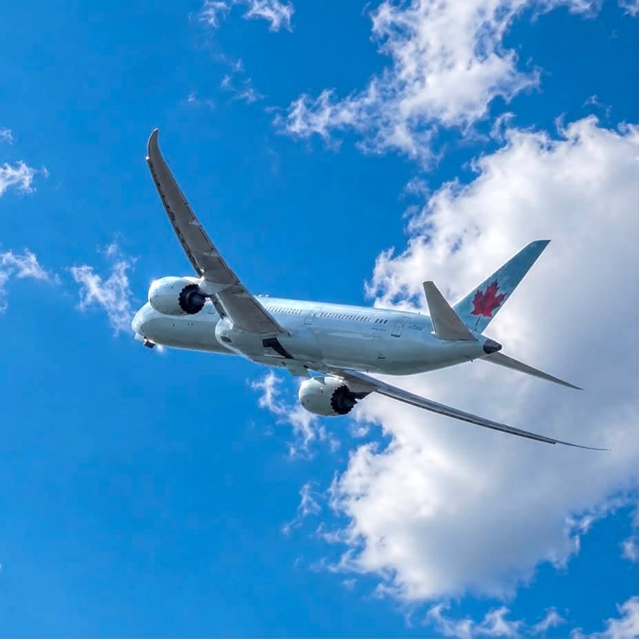 Airplane in Sky