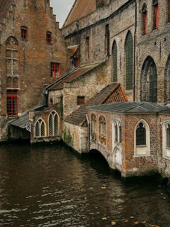 Bruges Canal Buildings