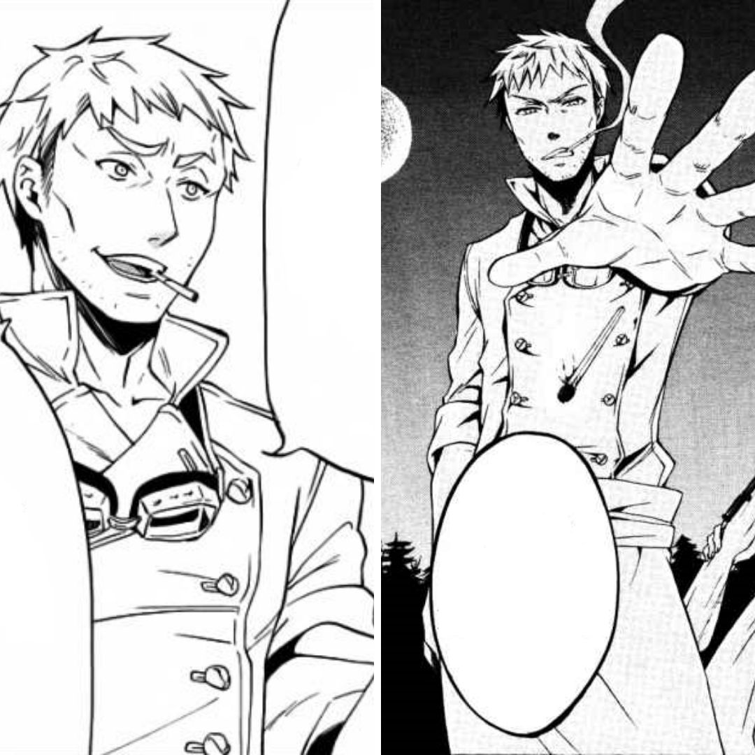 Baldroy manga panels