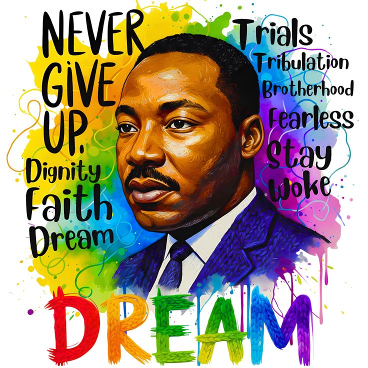 Martin Luther King Jr Portrait