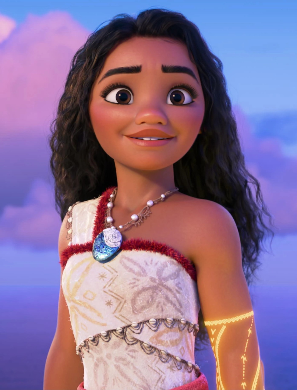 Moana Profile Portrait